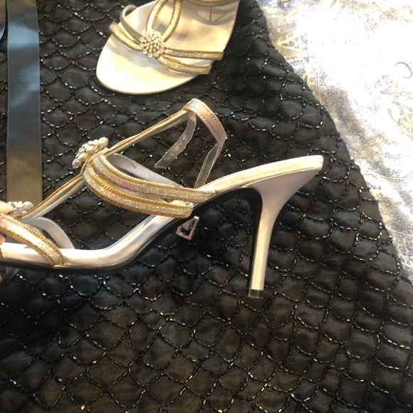 Silver crystal sandals - Picture 8 of 8